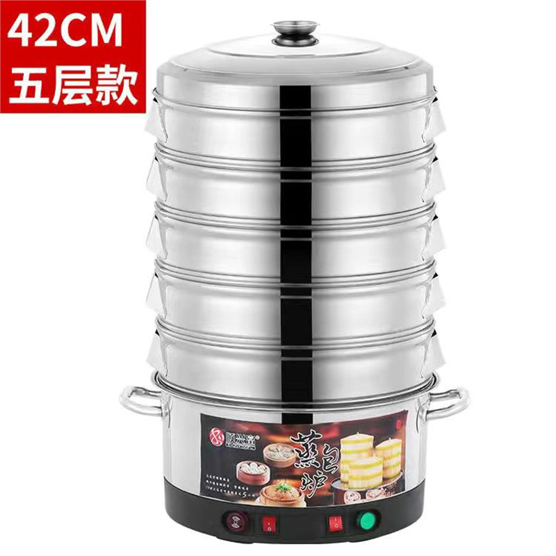 vapor eléctrico comercial de gran capacidad 304 vapor eléctrico vapor eléctrico multicapa de acero inoxidable vapor horno de vapor vapor universal