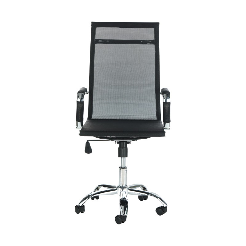 Hollow Computer Chair with Footrest, Ergonomic Chair for Home Use, Reclining Office Chair, Adjustable Swivel Chair, Breathable Mesh Fabric