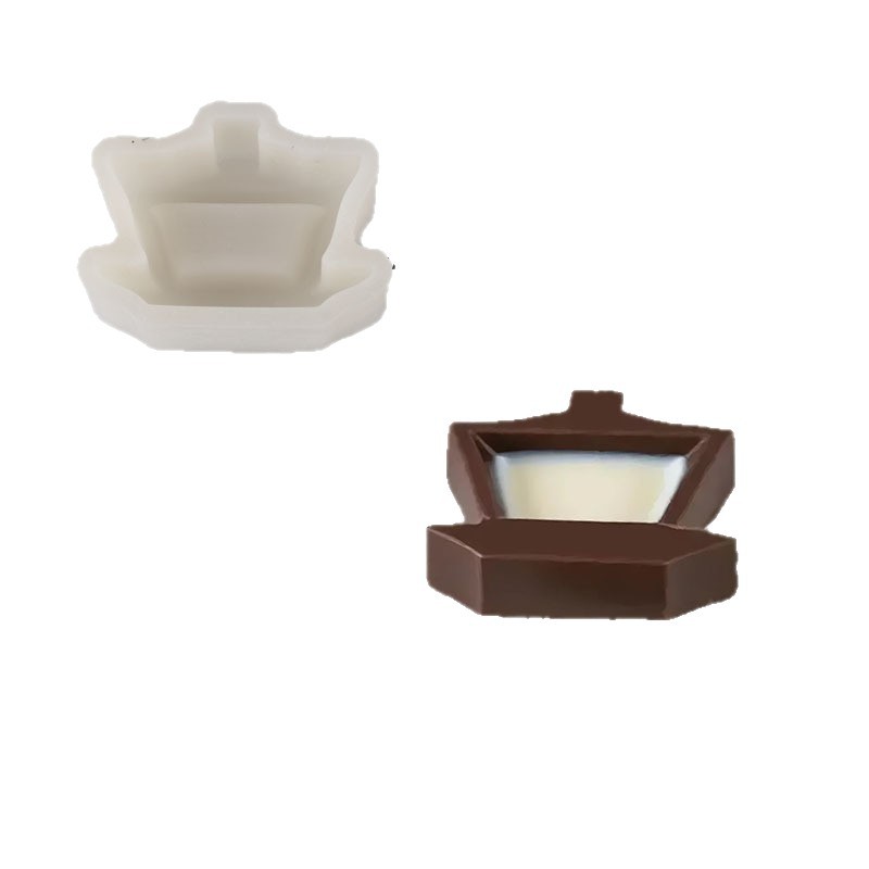 Molde Silicona Taza de Té — Mousse, Gelatina, Pudín sin Horno