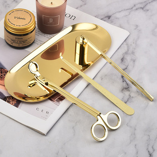 Factory Direct Supply Aromatherapy Candle Tool Set Candle Bell Candle Cut Candle Hook Candle Cover Cross-border Candle Hook