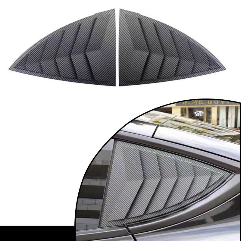 Suitable for Tesla ModelY front lip side skirt rear lip tail shutter leaf plate air knife front bar air knife