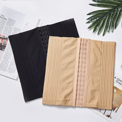 Postpartum seamless high-waisted women's body-shaping girdle with 3 rows of 16 steel ribs, body-shaping breathable waist-cinching girdle