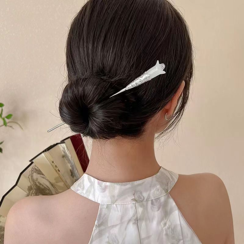 Magnolia ultra inmortal pinzas de pelo chinas modernas y simples para niños de alto nivel chinés cheongsam accesorios placas de cabello pinzas de pelo tocado