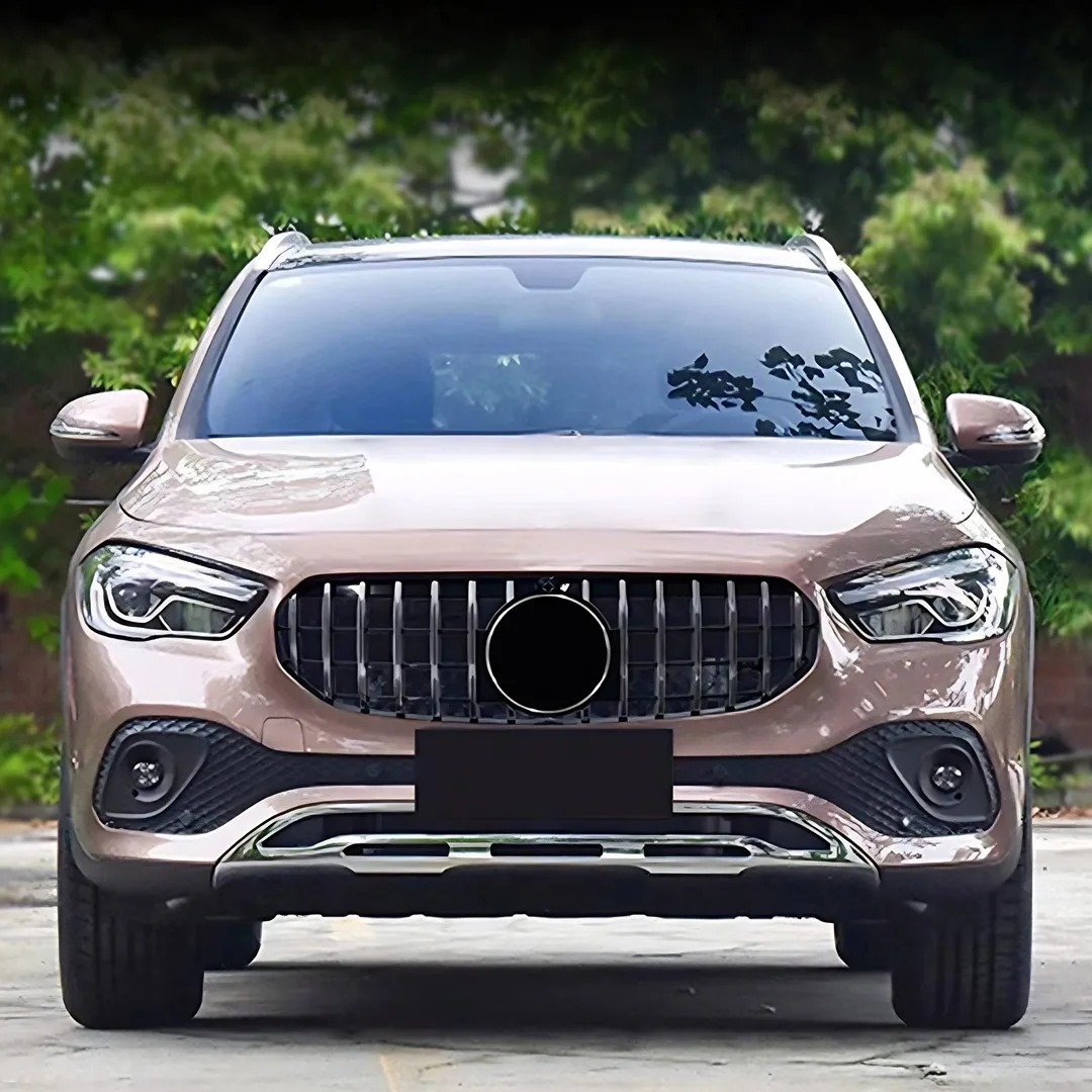 Suitable for 2020-2024 Mercedes-Benz Gla Standard Overseas Version H247 Modified Gt Vertical Bar Grille Original Car Replacement