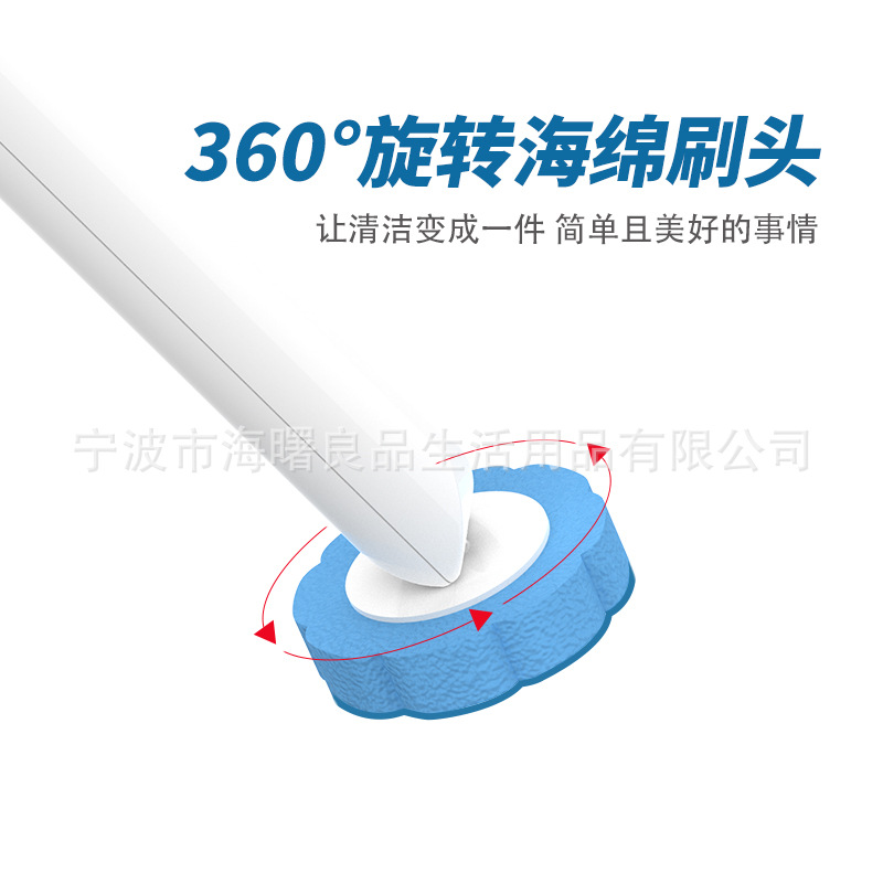 一次性马桶刷替换头家用洗厕所无死角清洁神器可抛式长柄马桶刷子
