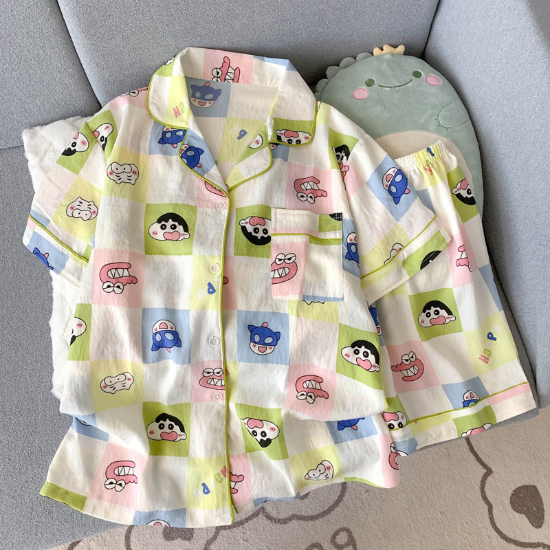 R1彩格红鳄新-短开