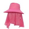 Removable summer cloak solar-powered, sun hat