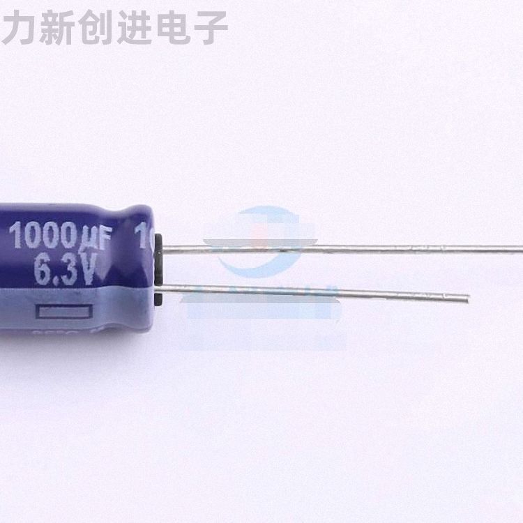 ECA0JM102描述1000uF 6.3V电解电容器