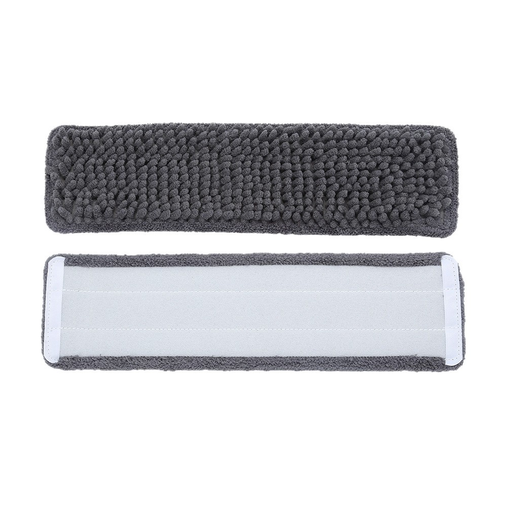 Etiquetas personalizadas adaptadas a la cabeza de reemplazo de trapeador de suelo de Schneier, fábrica de trapeador de tela plana, exportación directa de trapeador de tela