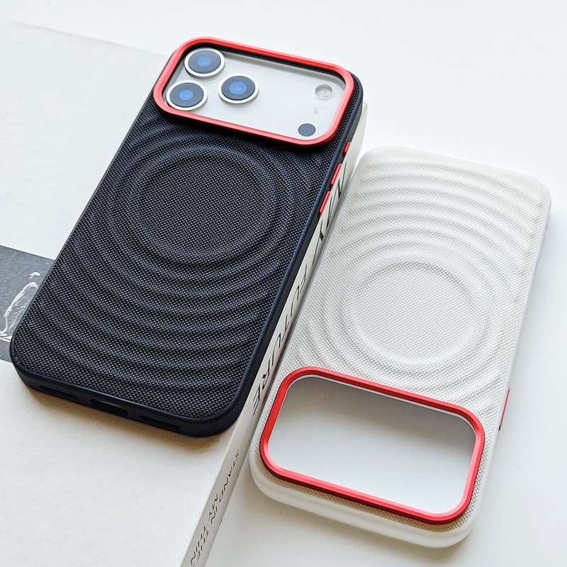 Suitable for Apple 17Promax Mobile Phone Case, Trendyy Iphone17Air Protective Cover, 17Pro Magnetic Wave Shell