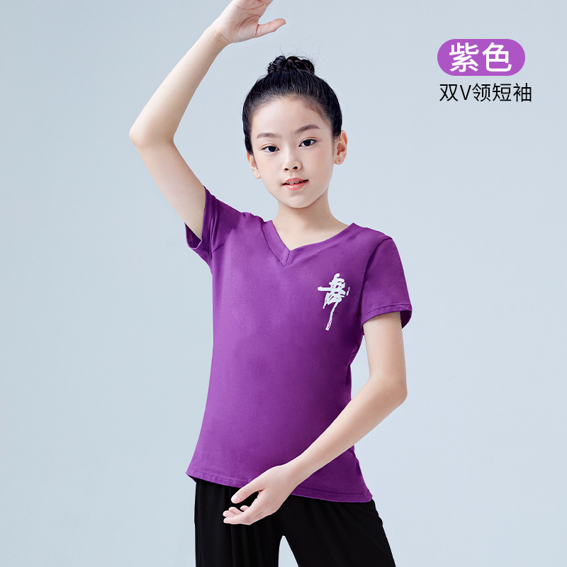 Púrpura-Manga corta