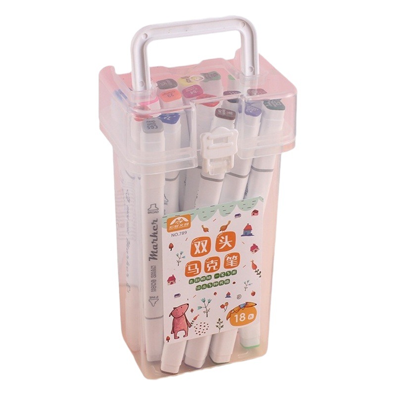 Marcadores de arte para estudiantes, set de ilustración y acuarela