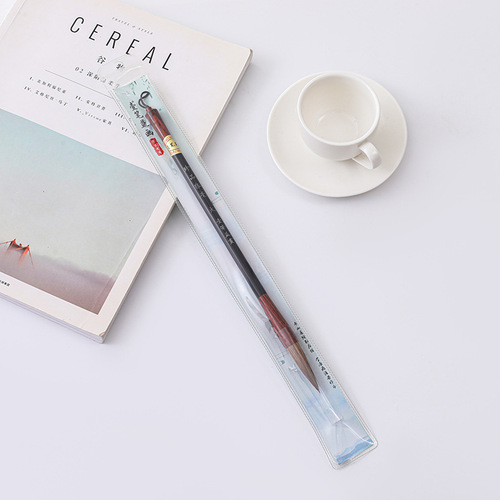 Calligraphy writing brush, wolf hair brush set and sheep hair brush for beginners, small and medium regular script, Chinese painting, calligraphy and painting, special for copying scriptures