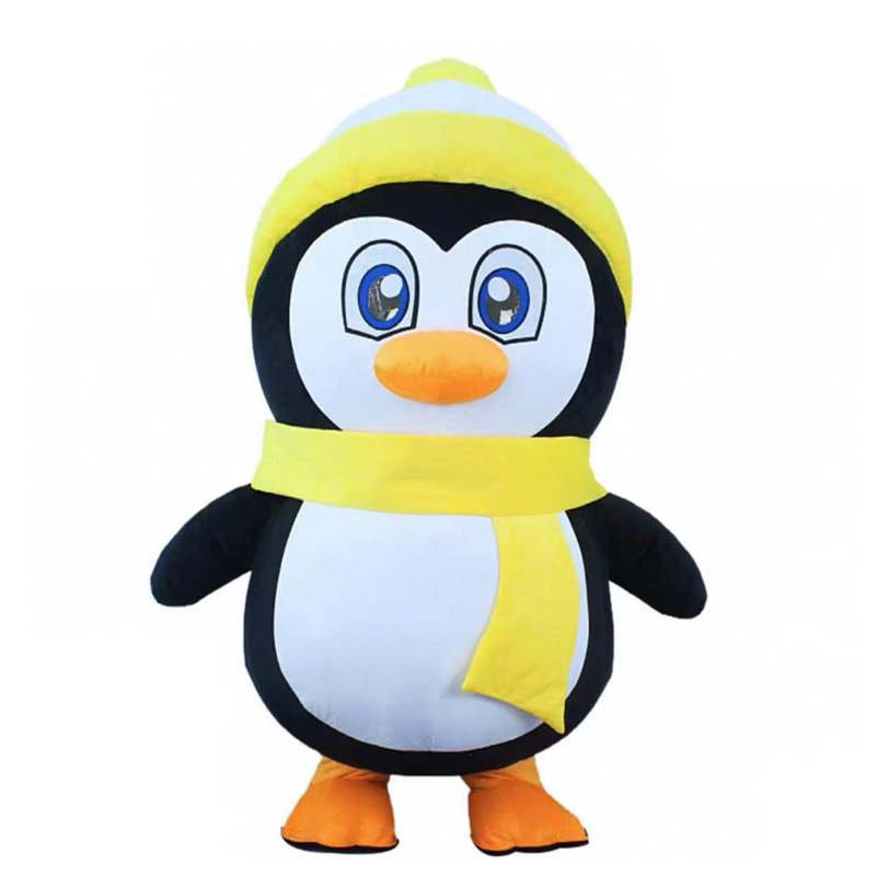 Papá Noel infláble muñeca de ciervo muñeca de nieve ropa de eventos de Navidad ropa de espectáculo de Navidad panda gigante