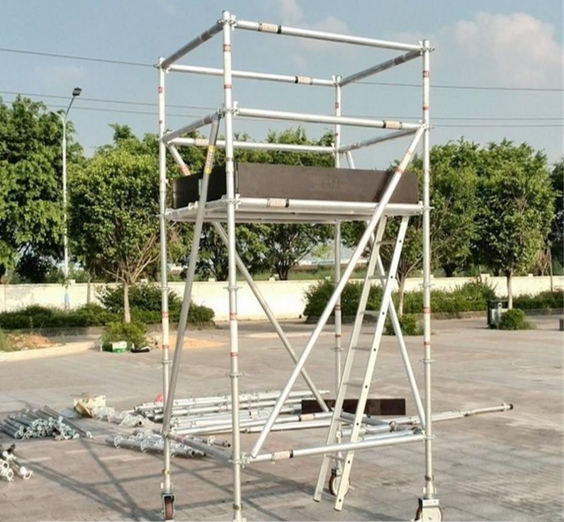 scaffold scaffolding铝合金脚手架厂家深圳创意款一件起订custom