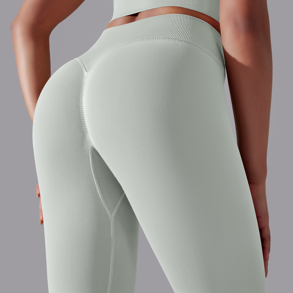 Simple Style Sports Solid Color Nylon Cotton Blend U Neck Tracksuit Vest Jogger Pants Leggings display picture 169