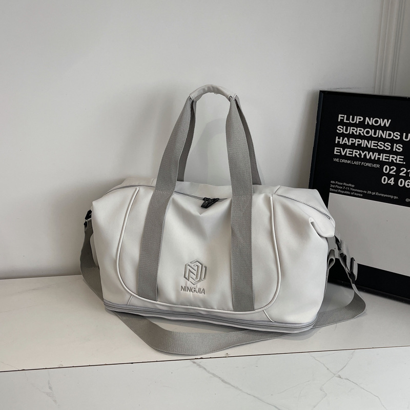 Expandable Travel Bag for Women, Large Capacity, Short-Distance Travel Storage Luggage Bag, Portable Lightweight Cross-Body Sports and Fitness Bag