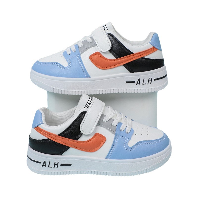 Zapatillas de deporte para niños 2025 primavera y otoño nuevas zapatillas para correr informales de suela blanda para estudiantes de primaria, niños de mediana edad y mayores, fabricante de dropshipping