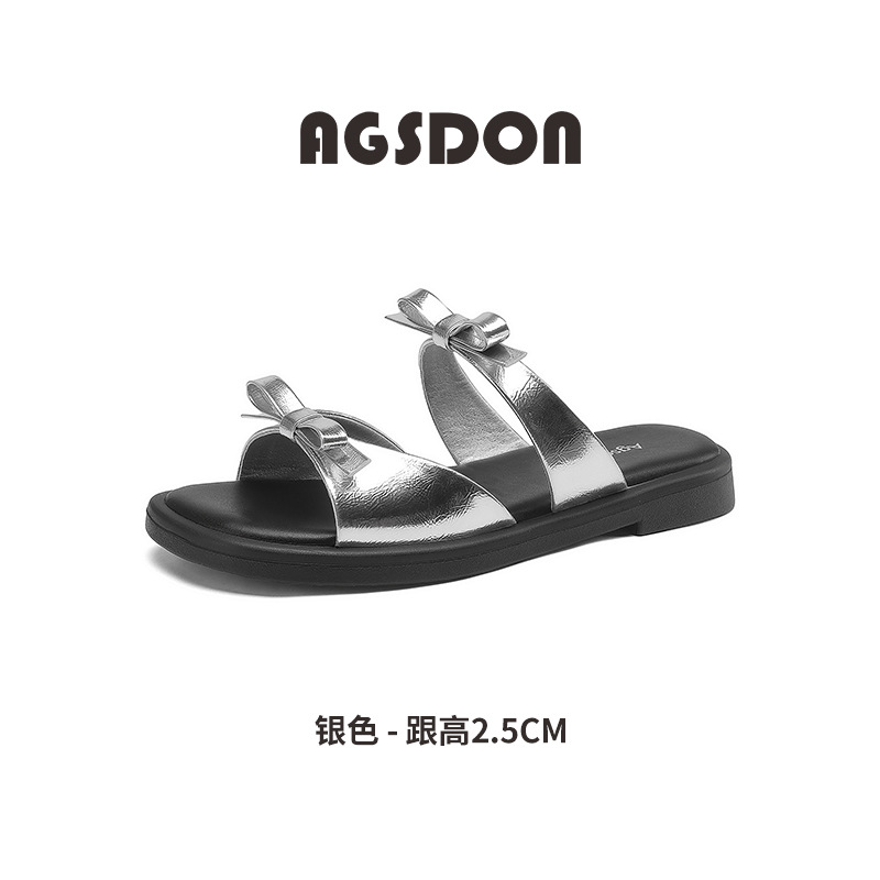 Zapatillas de piso plano de la antigua mujer 2026 nuevo estilo de primavera con falda de moda de noche francesa suave zapatillas frías