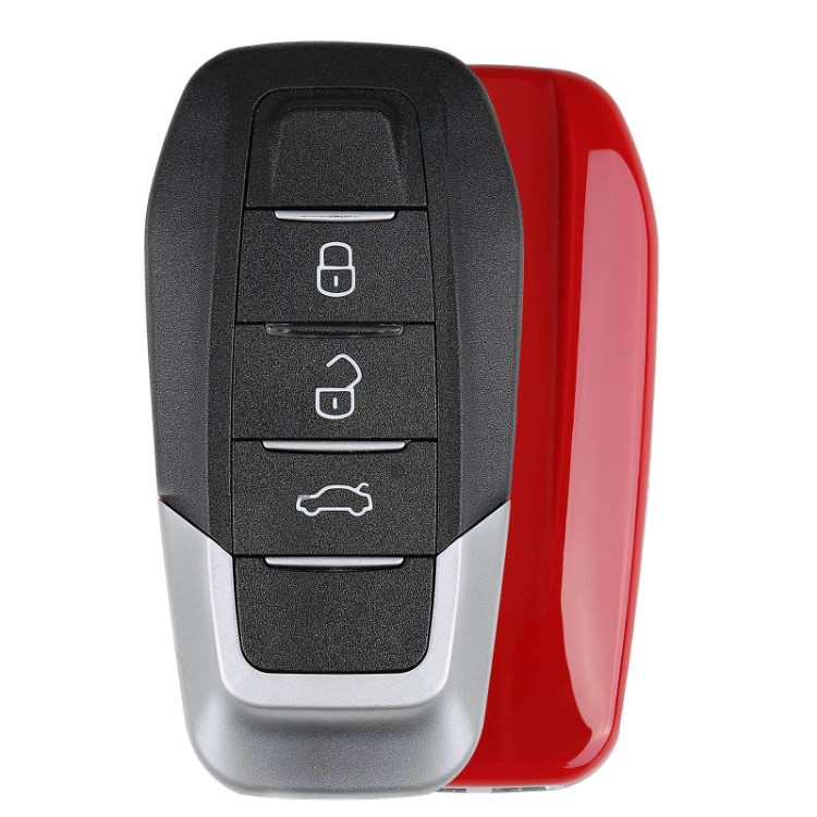 Xhorse XKFEF1EN Remote Control 3-Button Car Key Overseas Version