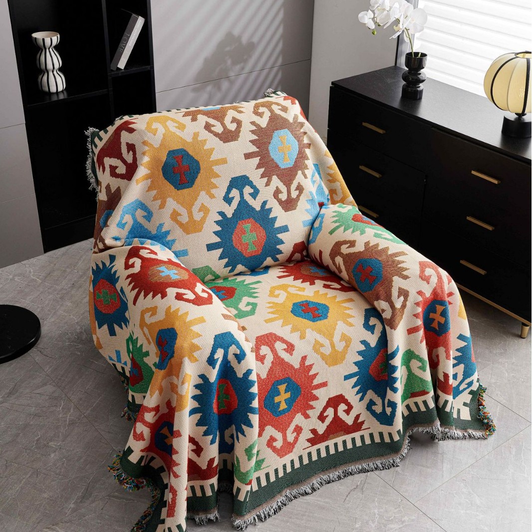 Toallas de sofá 2024 nueva cubierta de sofá Chivas para una sola persona una cubierta de tela antideslizante cubierta mantas de sofá