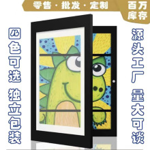 翻盖相框亚马逊跨境A3A48.5x11儿童艺术框画储存KidsArt磁吸画框