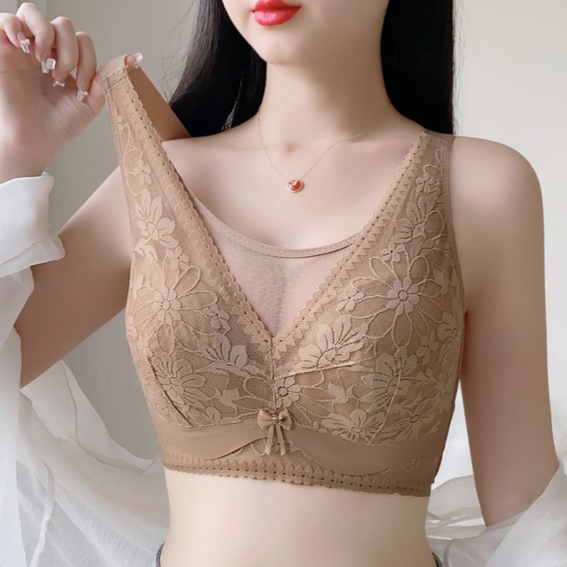 大きいサイズの下着の女性の大きい胸は小さいブラジャーの薄いタイプのブラジャーのブランドの専門店の正規品の旗艦店が副乳を収めて垂れ下がることを防ぎます。