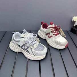 狮王辛巴儿童夏季单网老爹鞋男童轻底运动鞋女童休闲鞋一手码批发