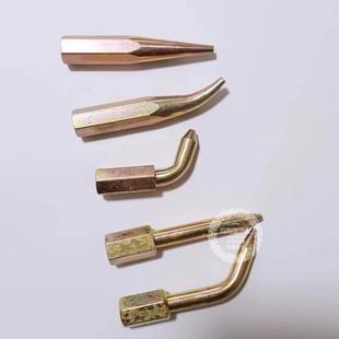 Shaped tip grease nozzle elbow grease nozzle tip grease gun head elbow butter gun tip butter elbow