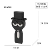 W093 Large Black-161PCS