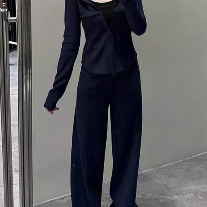 休闲运动装套装女2025新款早春小个子韩系穿搭感特绝美|undefined