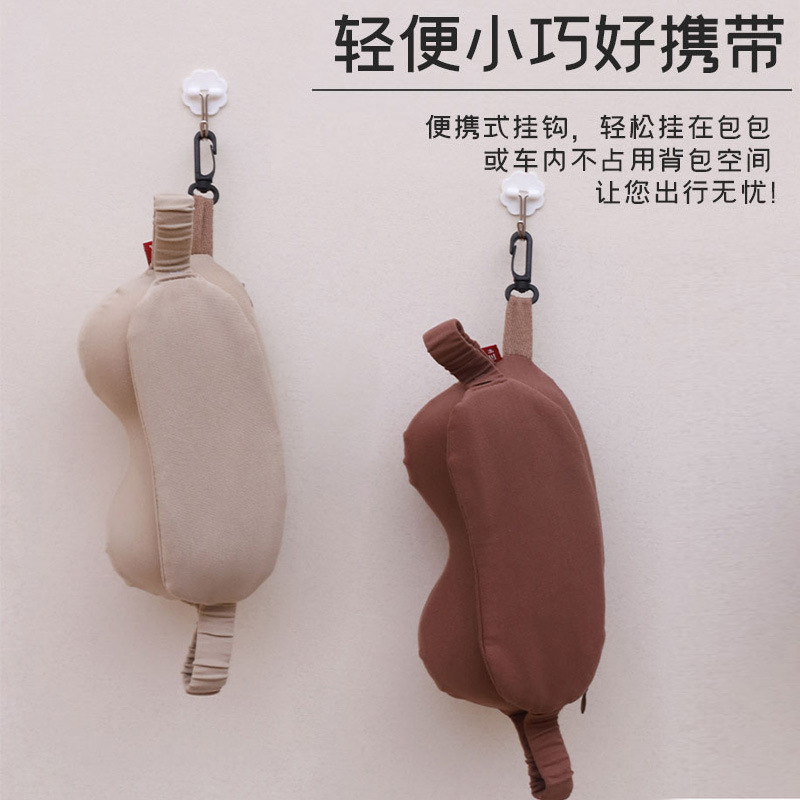 純色シンプルビジネス記憶綿ヘッドレストアイマスク首枕二合一旅行神器昼寝旅行枕卸売り|undefined
