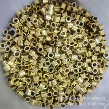 H65黄铜毛细管厂家现货定尺切割小铜管圆套管打孔开槽弯管加工