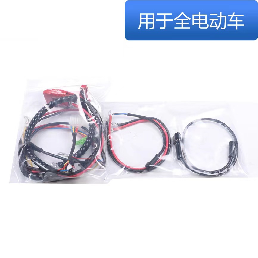 全车线束总成液压电机正负极引接线通讯杭叉雷翼全电动托盘车1.5T