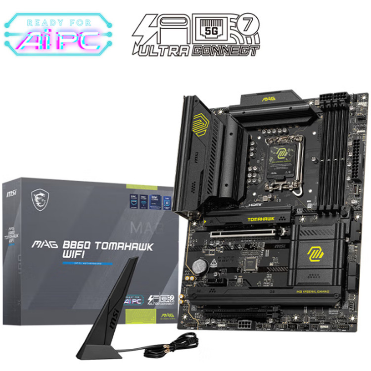Suitable for Msi Mag B860 Tomahawk Wifi7 5g Network Port Motherboard Supports 265Kf/245Kf
