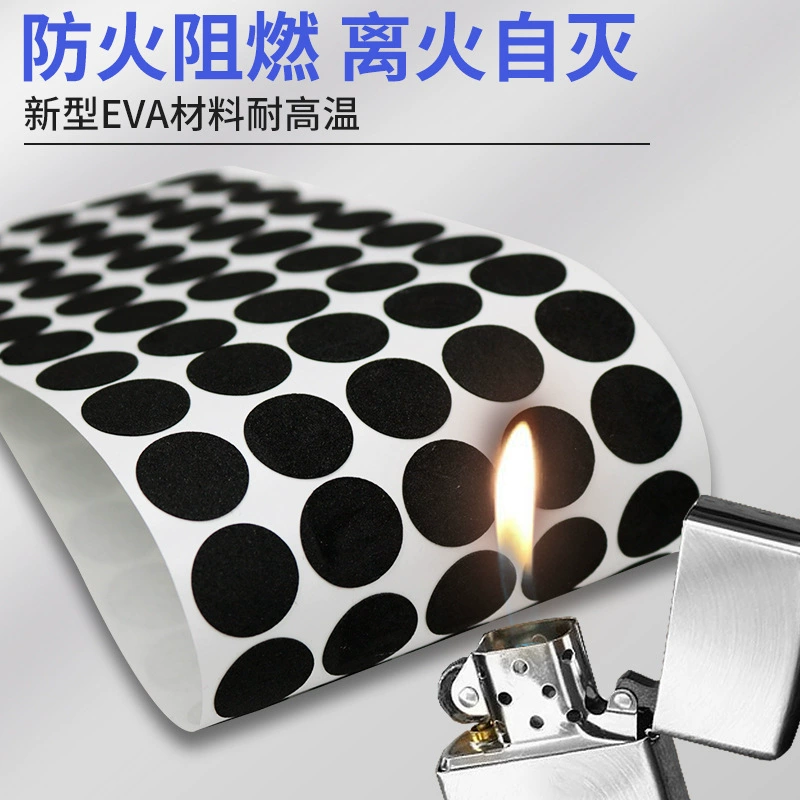 Изоляционные черные круглые самоклеящиеся подкладки из ЭВА, односторонние/двусторонние клейкие подложки из ЭВА для рукоделия