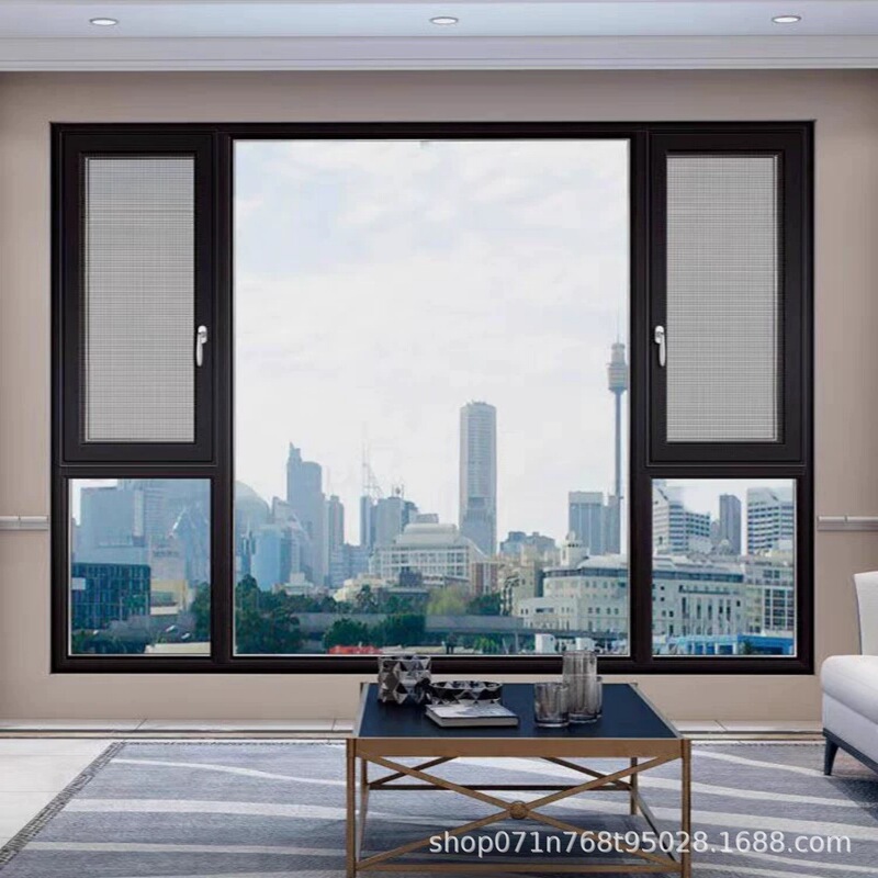 Broken Bridge Aluminum Door and Window System, Aluminum Alloy Doors and Windows, Living Room Floor-To-Ceiling Windows, Soundproof Windows, Balcony Sealing, Window Sealing