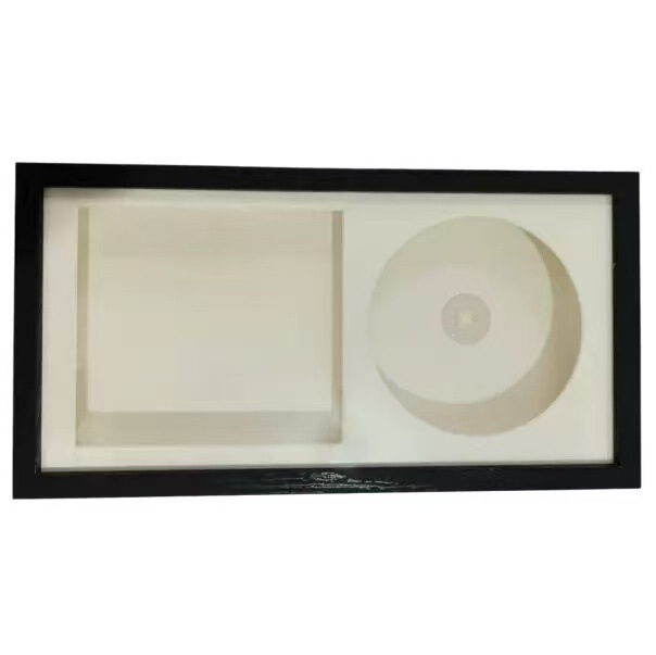Cd Photo Frame Cross-Border Amazon Wall-Mounted or Standable Music Album Collection Rack Vinyl Cd Display Frame Photo Frame