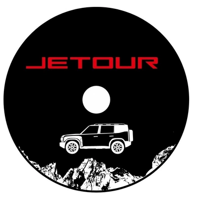 for Chery Jetour | Spare wheel cover - with-the-jetour-logo-thickened-supercar-evolution-red-label-model