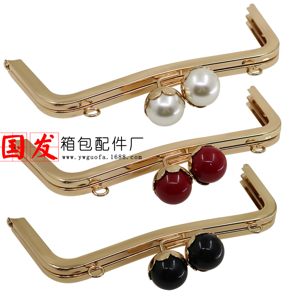 [agujero de tornillo] 20cm cintura cóncava perlas de loto brillante oro oro oro 25MM perlas al por mayor