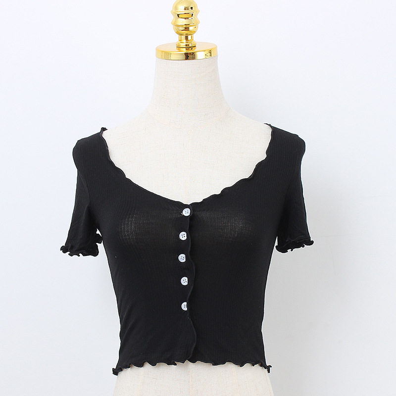 Короткий черный