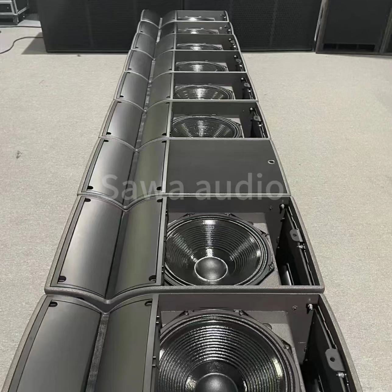 15 pulgadas sonido profesional de banda completa al aire libre concierto de alta potencia conferencia bar escenario sonido de matriz de línea