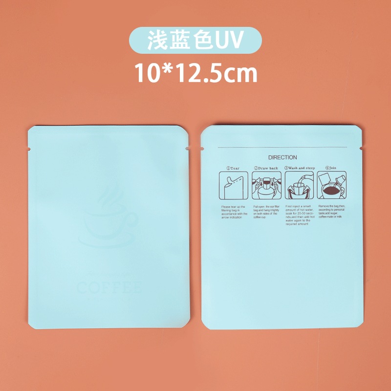 Bolsas de café selladas ocho lados bolsas de aluminio bolsas de embalaje de alimentos personalizadas con válvulas de aire bolsas de té autosuficientes bolsas de granos de café