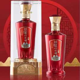 四川白酒泸州酒泸州特酿52度浓香型白酒婚宴礼品直播代发整箱批发