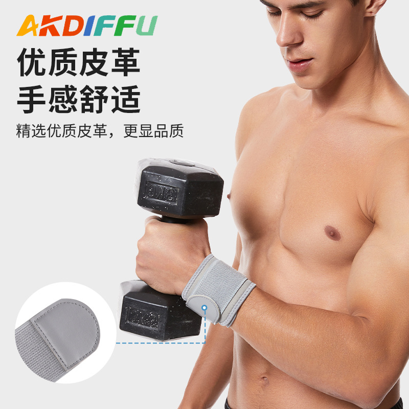 Fabricante de nueva correa de muñeca deportiva protección de fitness vendaje fijo bádminton baloncesto voleibol presión deportes muñeca guardia