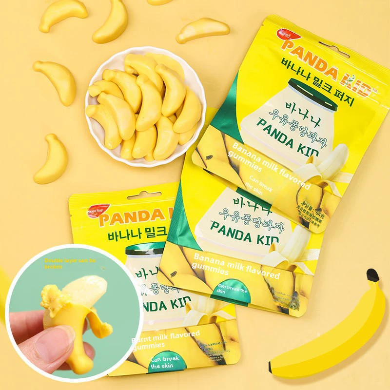 Конфеты Poppi Mango Gummy — очищённые мягкие манго-жевательные, фруктовый снек (ассортимент, 72 г)