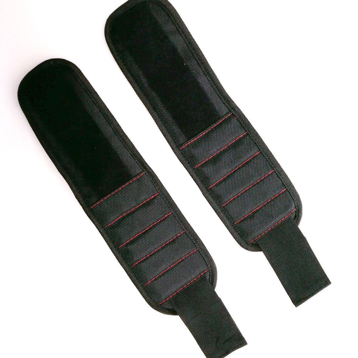 Hilda en stock bolsa de herramientas de almacenamiento de herramientas de pulsera magnética fuerte 5 rejillas 10 imanes