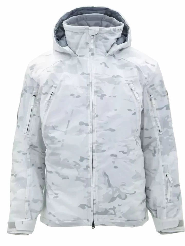 隐忍 Tactics camouflage demi-season windproof waterproof heavy down jacket