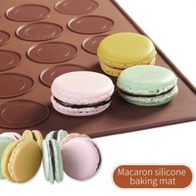 Non-Stick Silicone Macaron Macaroon Pastry Oven Baking Mould