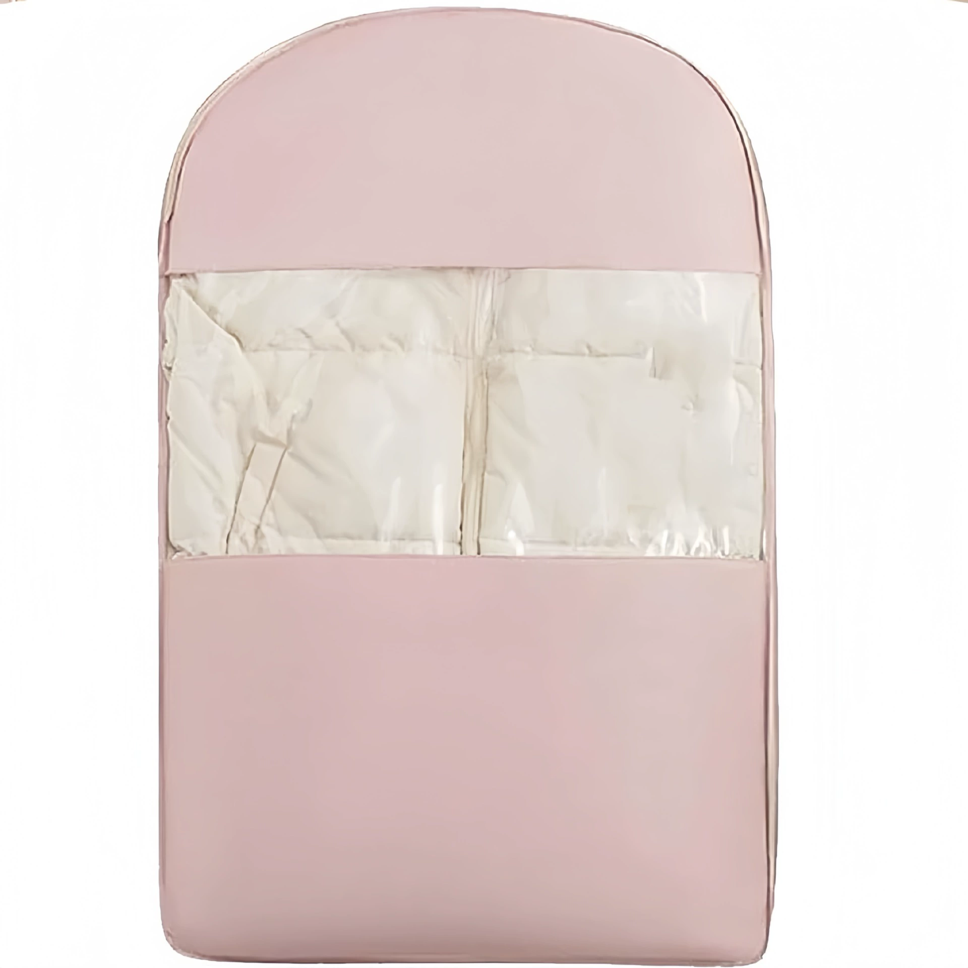 Dustproof down jacket, dust cover, storage system, increased thickness
